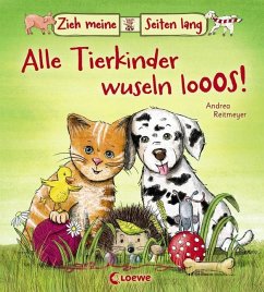 Zieh meine Seiten lang - Alle Tierkinder wuseln looos!