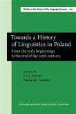 Towards a History of Linguistics in Poland (eBook, PDF)