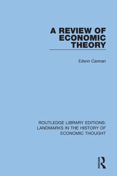 A Review of Economic Theory (eBook, PDF) - Cannan, Edwin
