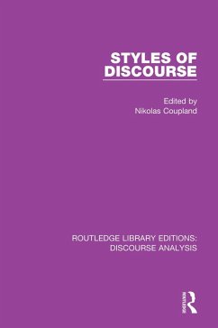 Styles of Discourse (eBook, ePUB)