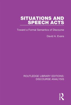 Situations and Speech Acts (eBook, ePUB)