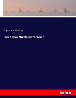 Flora von Niederösterreich - Halácsy, Eugen von