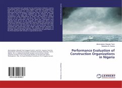 Performance Evaluation of Construction Organizations in Nigeria