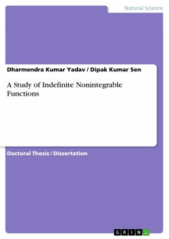 A Study of Indefinite Nonintegrable Functions