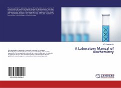 Cover A Laboratory Manual of Biochemistry