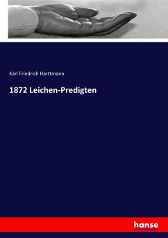 1872 Leichen-Predigten - Harttmann, Karl Friedrich