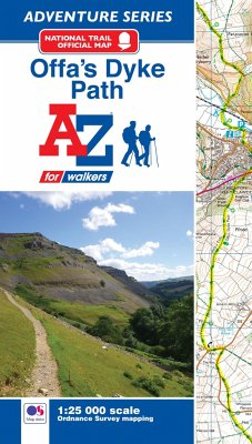 Offa's Dyke Path A-Z Adventure Atlas - Geographers' A-Z Map Co Ltd