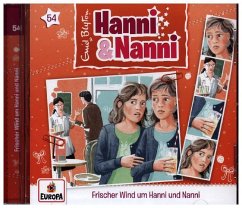 Cover Frischer Wind um Hanni und Nanni / Hanni und Nanni Bd.54 (1 Audio-CD)