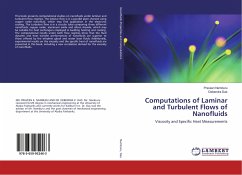 Computations of Laminar and Turbulent Flows of Nanofluids - Namburu, Praveen;Das, Debendra