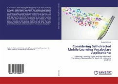 Considering Self-directed Mobile Learning Vocabulary Applications: - Alahmadi, Budor