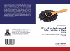 Effect of seed priming and foliar nutrition in Black gram - Bandyopadhyay, Sahuji