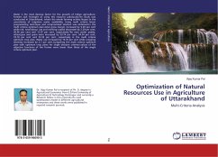 Optimization of Natural Resources Use in Agriculture of Uttarakhand - Pal, Vijay Kumar