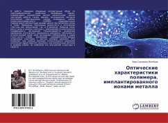 Opticheskie harakteristiki polimera, implantirowannogo ionami metalla - Volobuev, Vlas Sergeevich