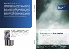 Introduction to Business Law - Tegamaisho, Prosper