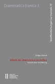 Stilistik der altpersischen Inschriften (eBook, PDF)