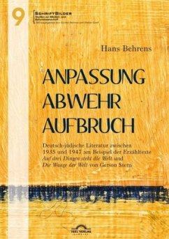 Anpassung - Abwehr - Aufbruch - Behrens, Hans