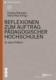 Reflexionen zum Auftrag pädagogischer Hochschulen (eBook, ePUB)