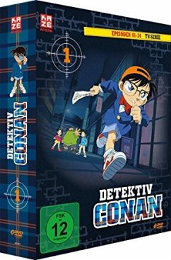 Detektiv Conan - 1. Staffel - Box 1 (Episoden 1-34) DVD-Box