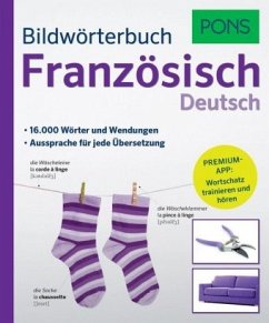 PONS Bildwörterbuch Französisch-Deutsch m. Online-Zugang