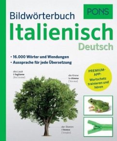 PONS Bildwörterbuch Italienisch-Deutsch, m. Online-Zugang