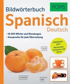 PONS Bildwörterbuch Spanisch-Deutsch, m. Online-Zugang