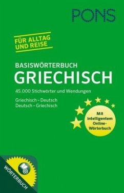 PONS Basiswörterbuch Griechisch, m. Online-Zugang