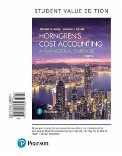 Horngren's Cost Accounting - Datar, Srikant; Rajan, Madhav