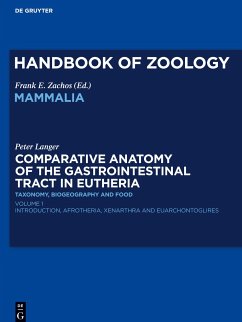 Comparative Anatomy of the Gastrointestinal Tract in Eutheria I - Langer, Peter