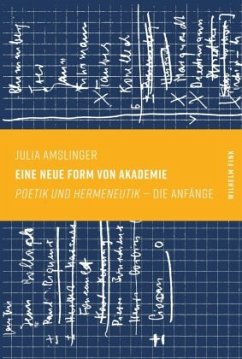 Eine neue Form von Akademie - Amslinger, Julia