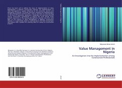 Value Management in Nigeria - Jimoh, Moyosore Ikmat