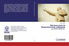 Organy wlasti Voronezhskoj gubernii w 1914-1918 gg.