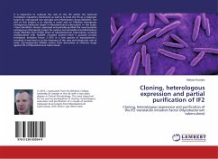 Cloning, heterologous expression and partial purification of IF2 - Kovalev, Aleksei