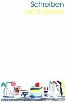Schreiben, nicht tippen Kein & Aber Pocket, Notizbuch