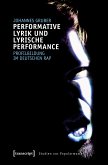 Performative Lyrik und lyrische Performance (eBook, PDF)
