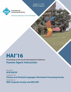 HAI 16 4th International Conference on Human Agent Interaction - Hai 16 Conference Committee