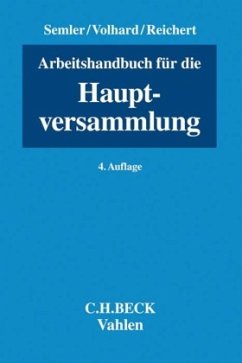 Arbeitshandbuch für die Hauptversammlung