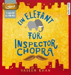 Ein Elefant für Inspector Chopra / Inspector Chopra Bd.1 (1 MP3-CDs) - Khan, Vaseem