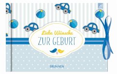 Liebe Wünsche zur Geburt (blau) Cover Liebe Wünsche zur Geburt (blau)