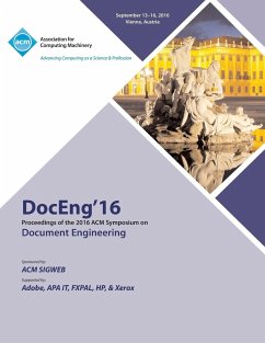 DocEng 16 ACM Symposium on Document Engineering - Doceng 16 Conference Committee