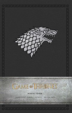 Game of Thrones: House Stark Ruled Pocket Journal - Insight Editions