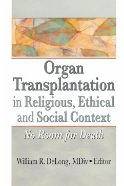 Cover Organ Transplantation in Religious, Ethical, and Social Context