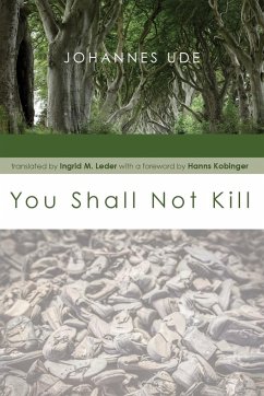 You Shall Not Kill - Ude, Johannes