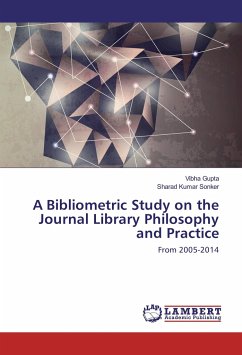 A Bibliometric Study on the Journal Library Philosophy and Practice - Gupta, Vibha;Sonker, Sharad Kumar
