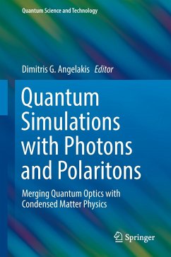 Quantum Simulations with Photons and Polaritons