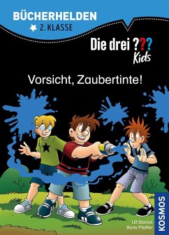 Die drei ??? Kids, Bücherhelden, Vorsicht, Zaubertinte! (drei Fragezeichen) - Blanck, Ulf;Pfeiffer, Boris