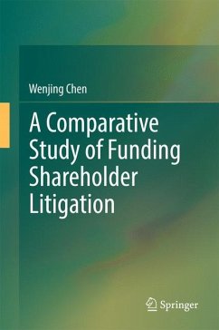 A Comparative Study of Funding Shareholder Litigation - Chen, Wenjing