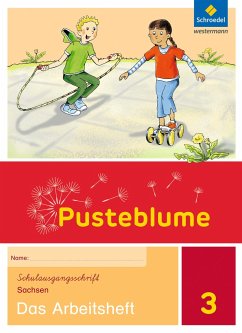 Pusteblume. Das Sprachbuch 3. Arbeitsheft + Lernentwicklungsheft. Schulausgangsschrift. Sachsen - Bartholomäus, Kathrin;Köppe, Carmen;Prescher, Katrin