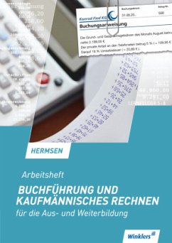 Cover Buchführung und kaufmännisches Rechnen für die Aus- und Weiterbildung - Arbeitsheft
