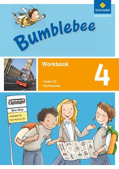 Bumblebee 4. Workbook 4 plus Portfolioheft und Pupil's Audio-CD - Ehlers, Gisela;Michailow-Drews, Ursula;Schönau, Michaela