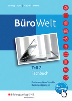 Cover Fachbuch, Schülerband / BüroWelt 2